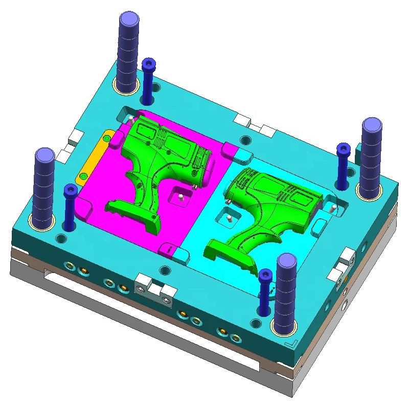 Plastic Injection Mold of Body Housing for Automatic Rebar Tying Machine