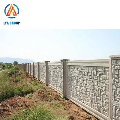 Decorative Precast Concrete Wall Fence Form Mould Railing Artificial Stone Wall Panel ...