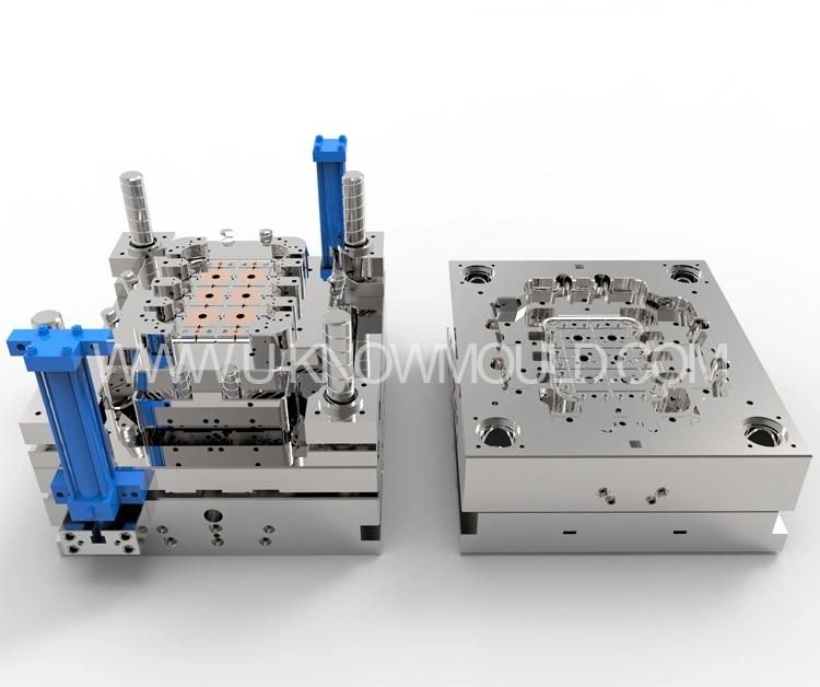 Customized Plastic Wholesale Vegetable Basket Injection Mould Plastic Crate Container Mold