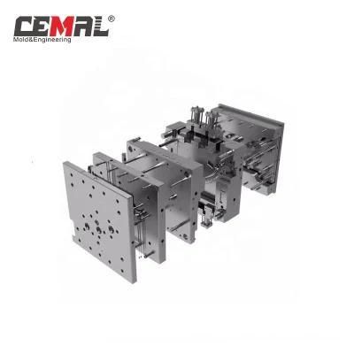 Custom ABS PC Plastic Injection Parts Hot Runner Mold Production Housing Products Complex ...