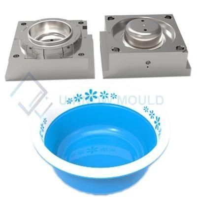 China Mold Manufacturer OEM Plastic Wash Basin Injection Mould Tooling