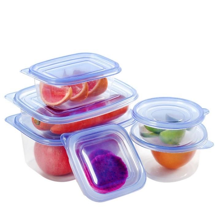 Plastic PP Sealed Fresh Food Container Box Injection Mould Plastic Lunch Storage Mold