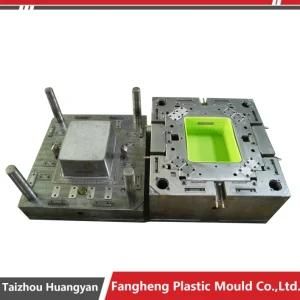 Plastic Injection Rattan Storage Box Crate Mold