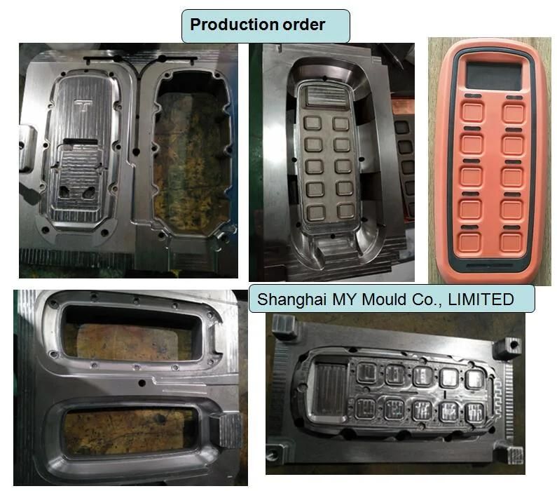 Rubber Part or TPE Part Overmolding Plastic Injection Mould