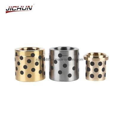 Guide Bronzee Bush Graphite with Collar Self Lubricating Oilless Bearings Jdb Bushing