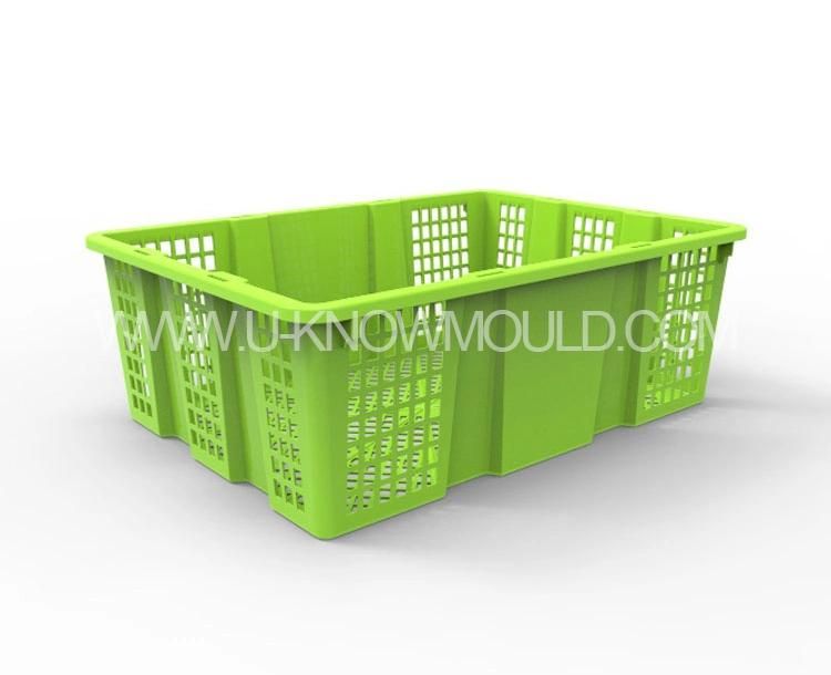 Plastic Fruit Basket Injection Mould Crate Mold