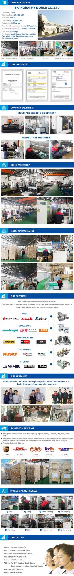 Customized Design Plastic Injection Glasses Frame Mould