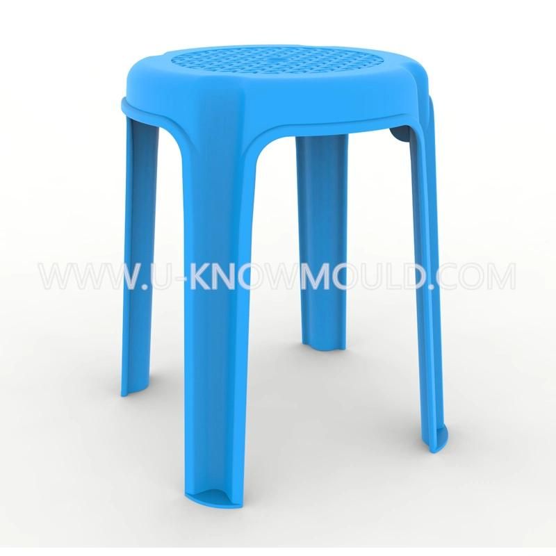 Round Stool Injection Mould Plastic Stool Mold