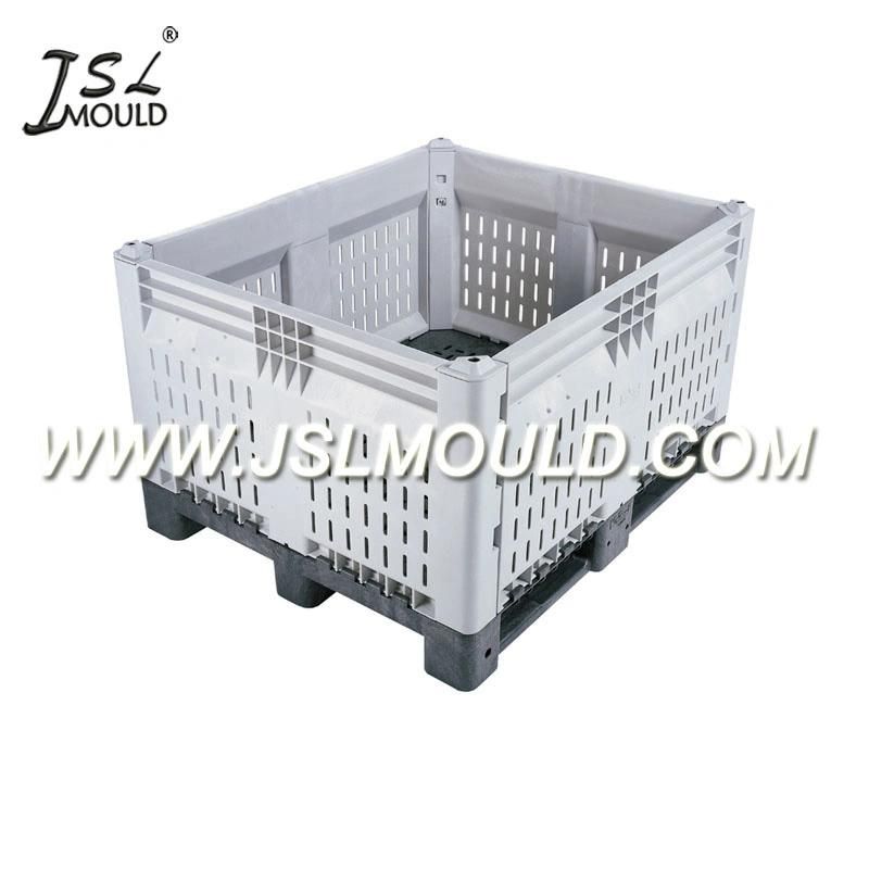 Injection Plastic Pallet Bin with Lid Mold