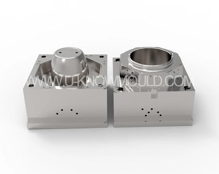 High Quality Plastic Bucket Mould with Handle Plastic Wash Bucket Injection Mould