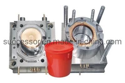 Plastic Water Bucket Pail Injection Mould