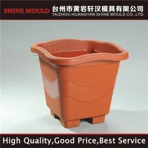 China Shine Flower Pot Plastic Injection Molding