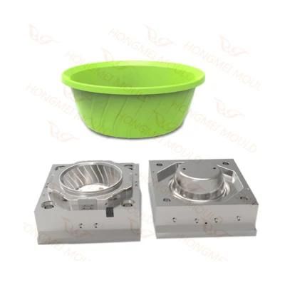 Plastic Second Hand Household Round Cheap Washbasin Injection Mould Design with Ear ...