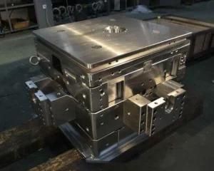 Complete Die Casting Mold Base with Slide Rails, Carrier, Locks, Gibs and Wear Plate