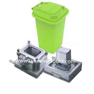 Green 240L Dustbin Plastic Garbage Mould Trash Can Mold