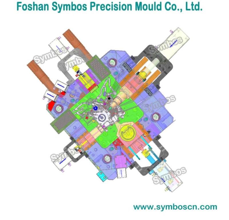 High Precision Hpdc Die Casting Die Aluminium Die Casting Mould Injection Moulding Casting Mould for New Energy Parts Mechanical Parts Pipes Aircraft Parts