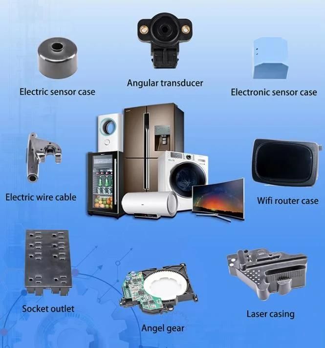 Customize Made Plastic Injection Mold for Electronic Device Base Cover