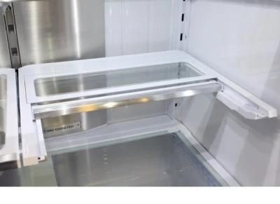 Glass Inserted Injection Mould and Part for Refrigerator Freezer Shelf
