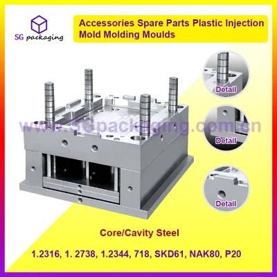 Accessories Spare Parts Plastic Injection Mold Molding Moulds