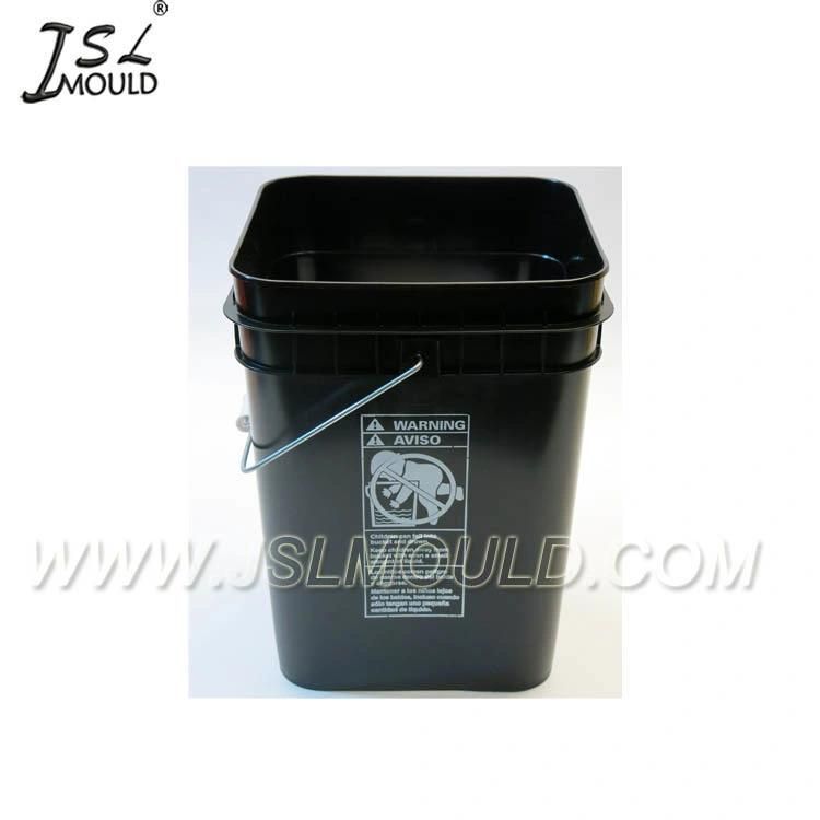 Injection Black Plastic Bucket Mold