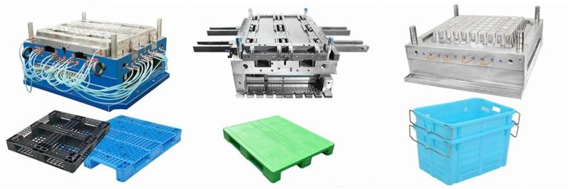 Custom Plastic Storage Box Injection Mold for Collapsible Pallet Box
