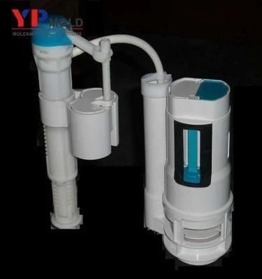 Toilet Dual Flush Valve Injection Mold/ PP Bathroom Toilet Tank Fittings Toilet Cistern ...
