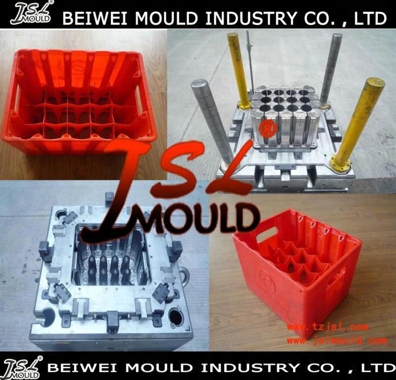 Customized Injection Plastic Crate Mould for Soft Drink Bottle