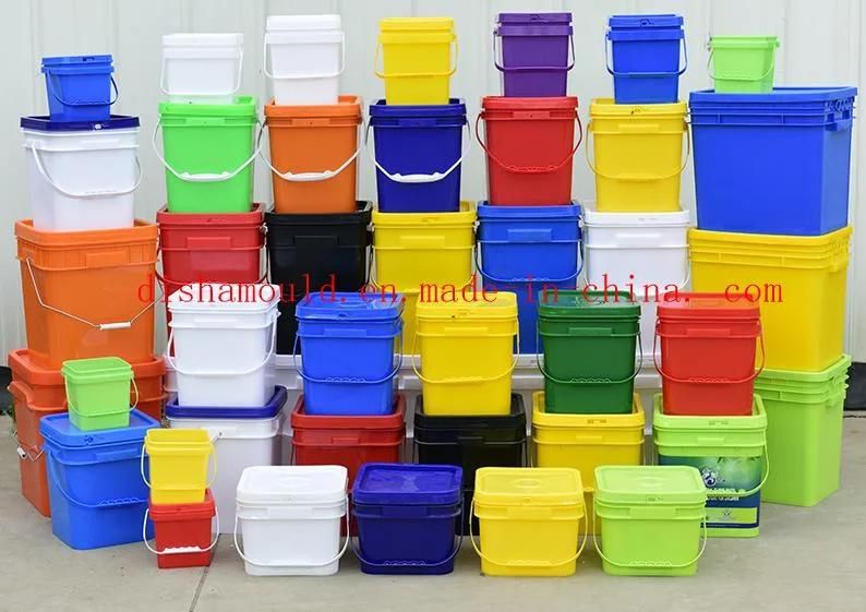 Plastic Paint Bucket Injection Mould