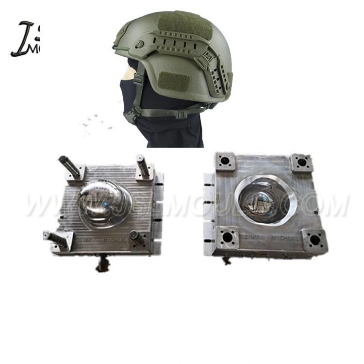 Combat Helmet Shell Compression Mould