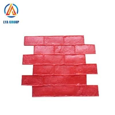 Vertical Stamped Concrete Stone Floor Texture Concrete Rock Stamps Mat Mould