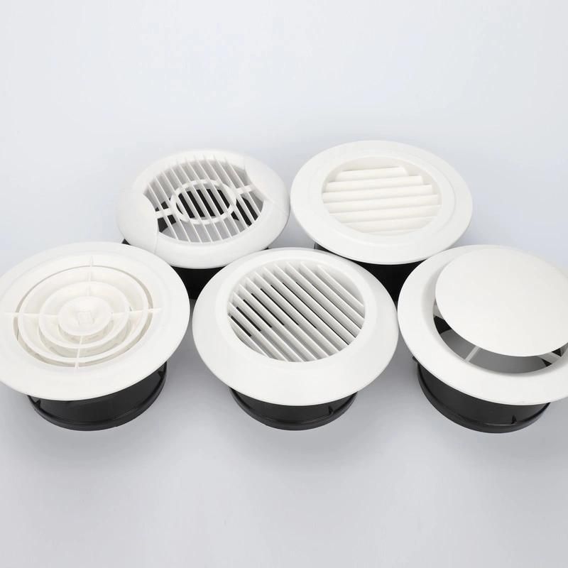 Air Conditioner Decorative Wall Air Vent Grille Outlet Ceiling Plastic Exhaust Air Duct Vent Diffuser Covers Ventilation