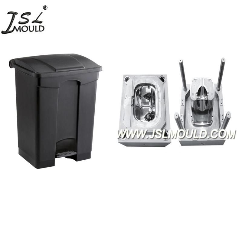 Injection Plastic Rattan Pedal Dustbin Mold