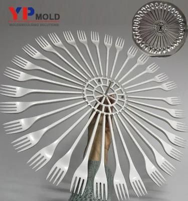 Plastic Spoon Fork Knife Mould Tooling