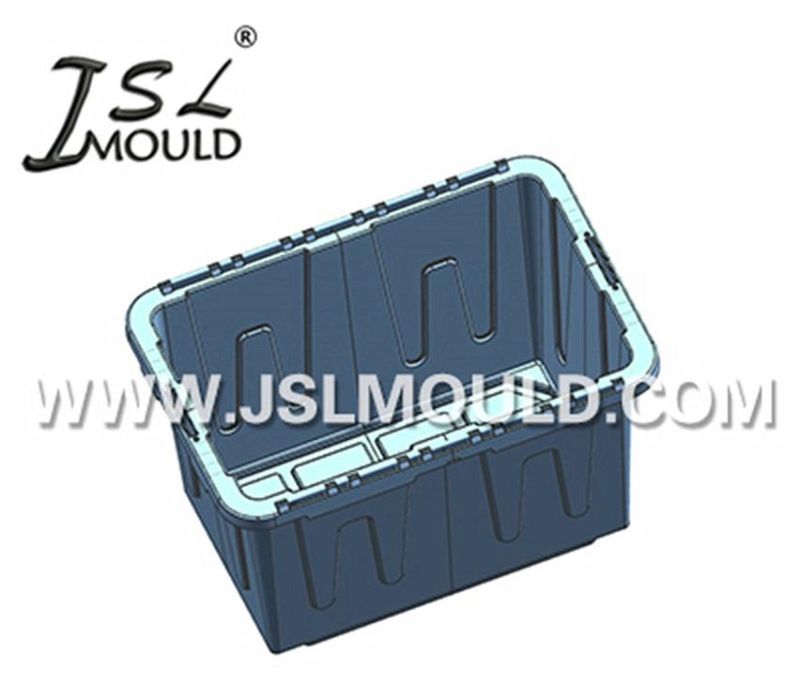 Injection Plastic Flip Top File Storage Tote Mould