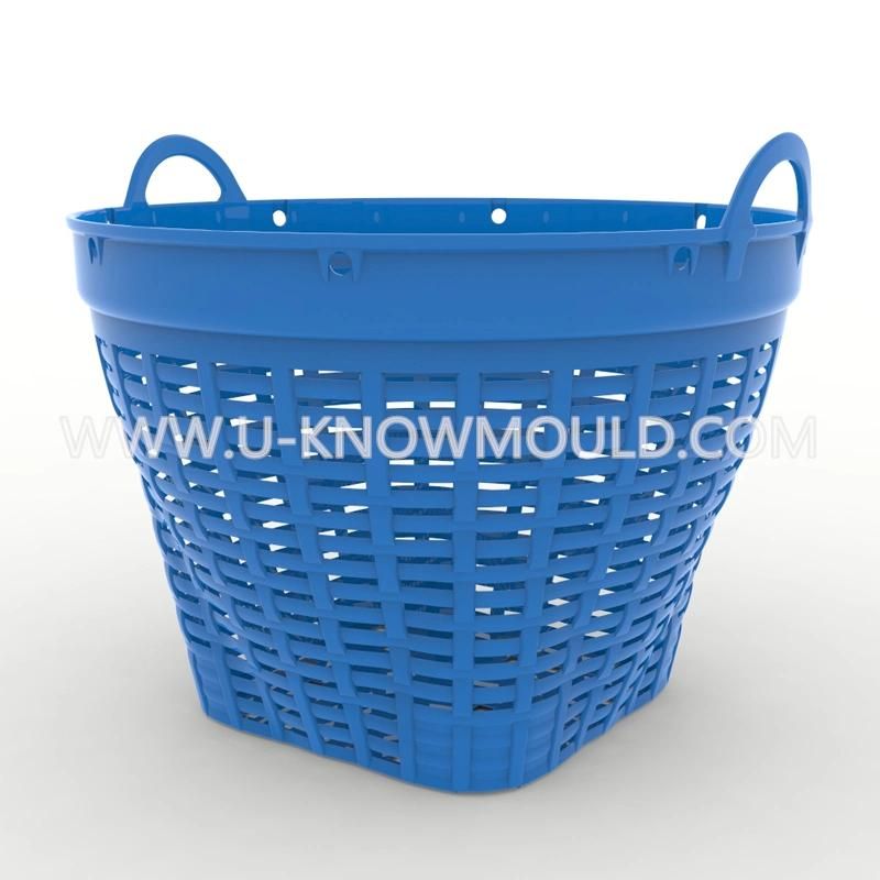 Plastic Rattan Wholesale Fruit Basket Mold/Plastic Basket Injection Mould