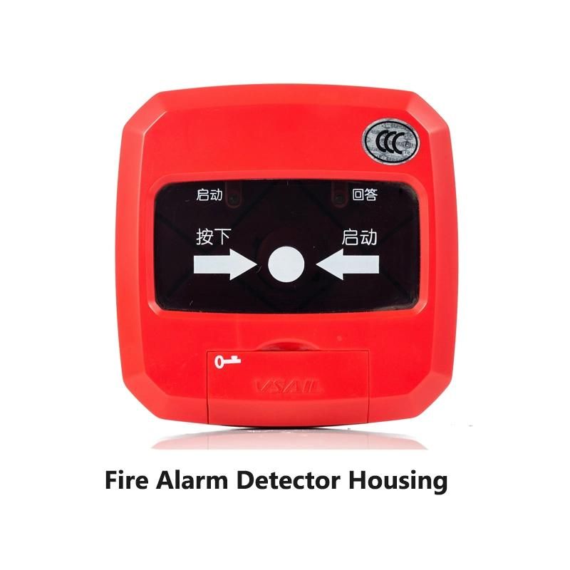 OEM 2K Plastic Injection Mold for Fire Alarm Detector Housing