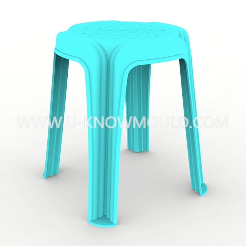 Round Stool Injection Mould Plastic Stool Mold