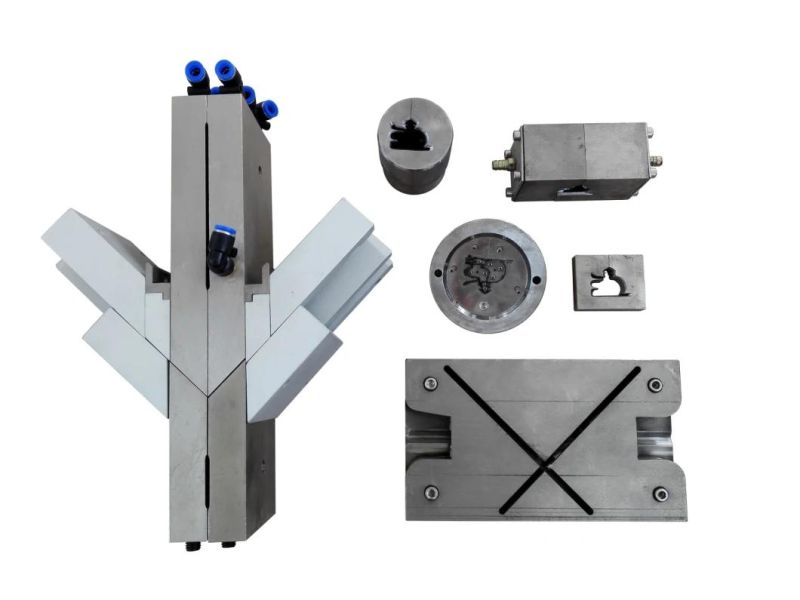 Plastic Extrusion-Welding-Cutting Moulds for Soft PVC Gasket Profile