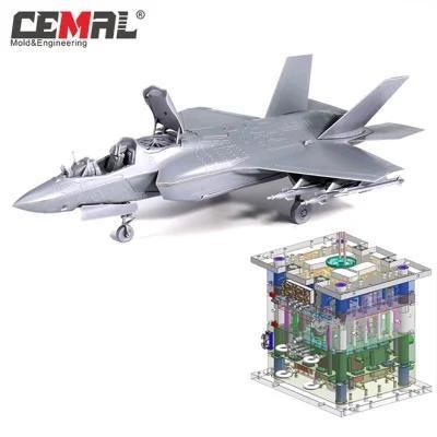 ABS Mold Processing Custom Airplane Model Toy Plastic Shell