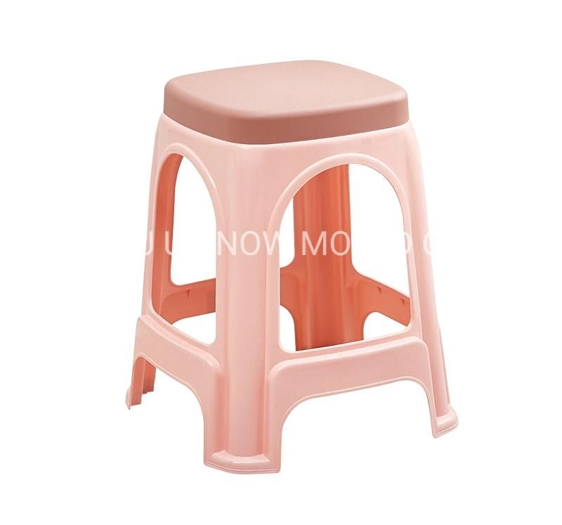 Two Part Adult Stool Injection Mould Square Stool Furniture Mold