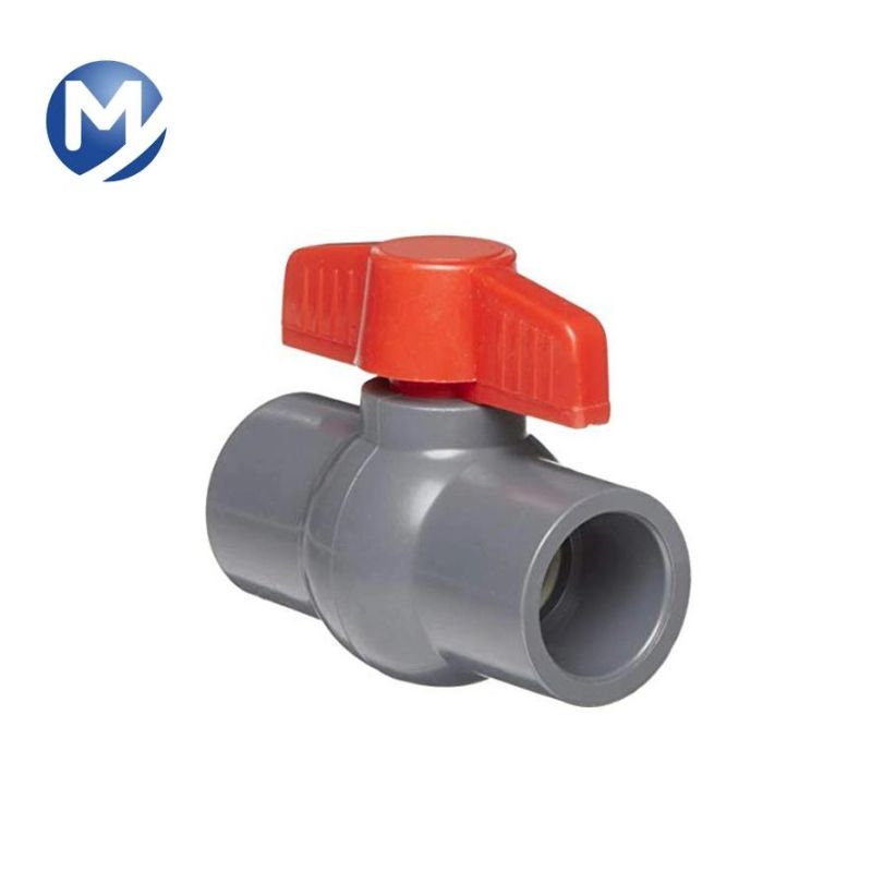 Plastic Pipe Fitting PVC Material Ball Valve Injection Molding Parts