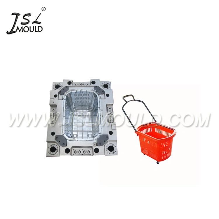 High Quality Plastic Injection Shopping Basket Mould