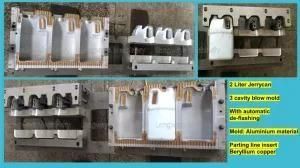Plastic Extrusion Blow Mould for Jerry Can 1L 2L 3L 4L