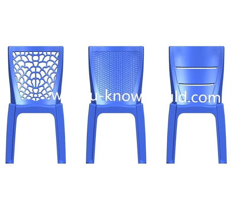 Factory Wholesale High Quality Armless Chair Mold Injection Plastic Chair Mould