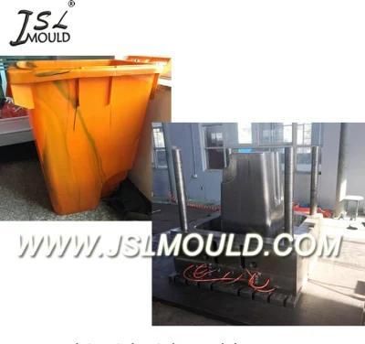 High Quality Plastic Injection Mobile Garbage Bin Mould