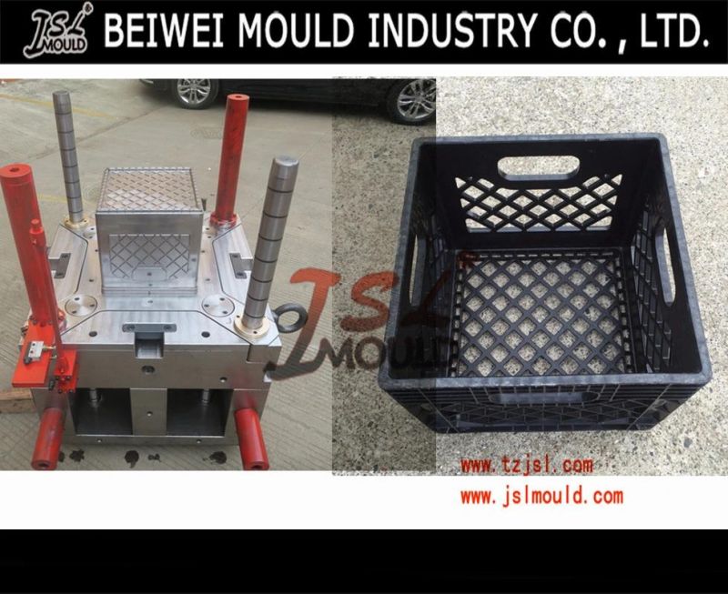 Customized Injection Plastic Milk Crate Mould