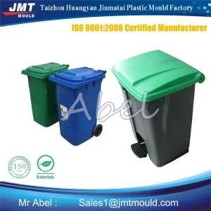 Plastic Trash Can with Cover Mould