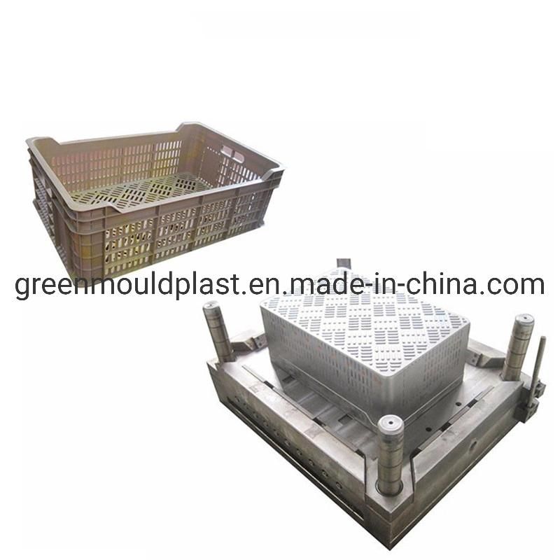 OEM High Quality Injection Plastic Fruit & Fish Crate Mould