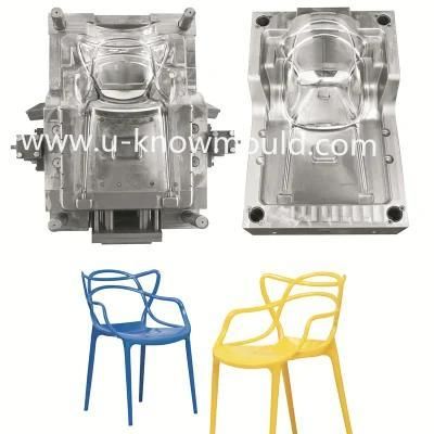 fashion Chair Mould High Speed Process Ggas Assist Style Furniture Mold