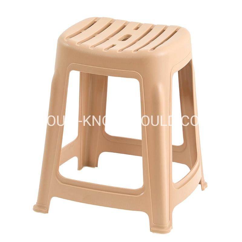 Plastic Household Stool Injection Mould Square Stool Mold